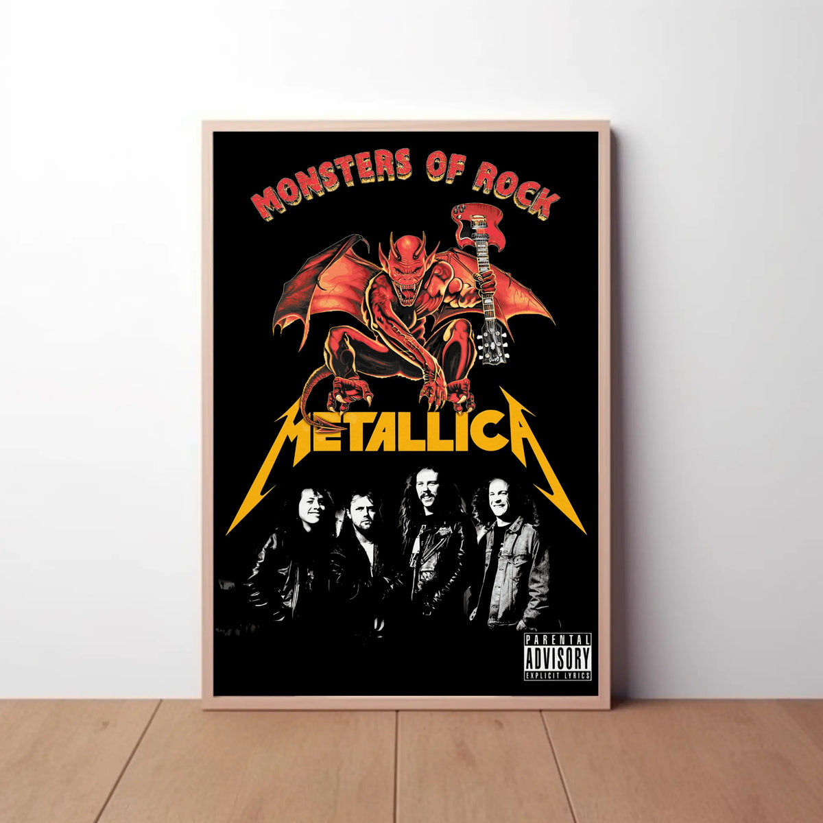 Metallica Paper Poster