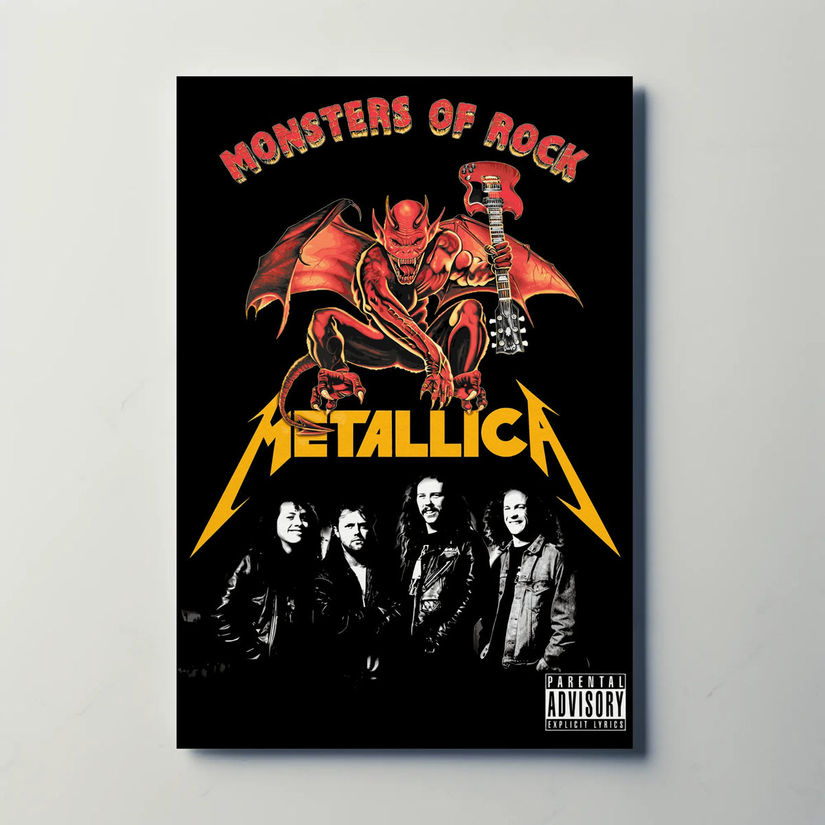 Metallica Paper Poster