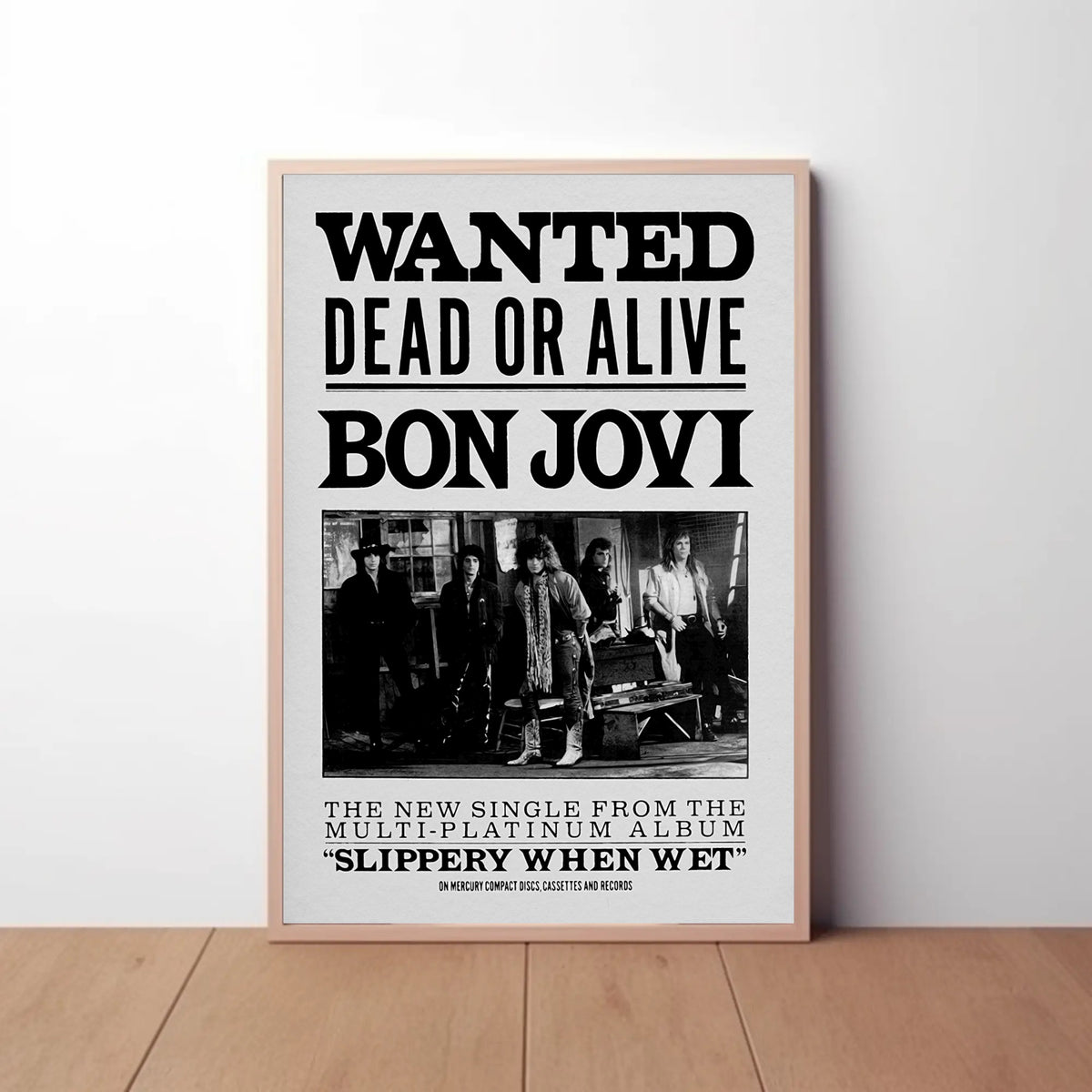Jon Bon Jovi Paper Poster