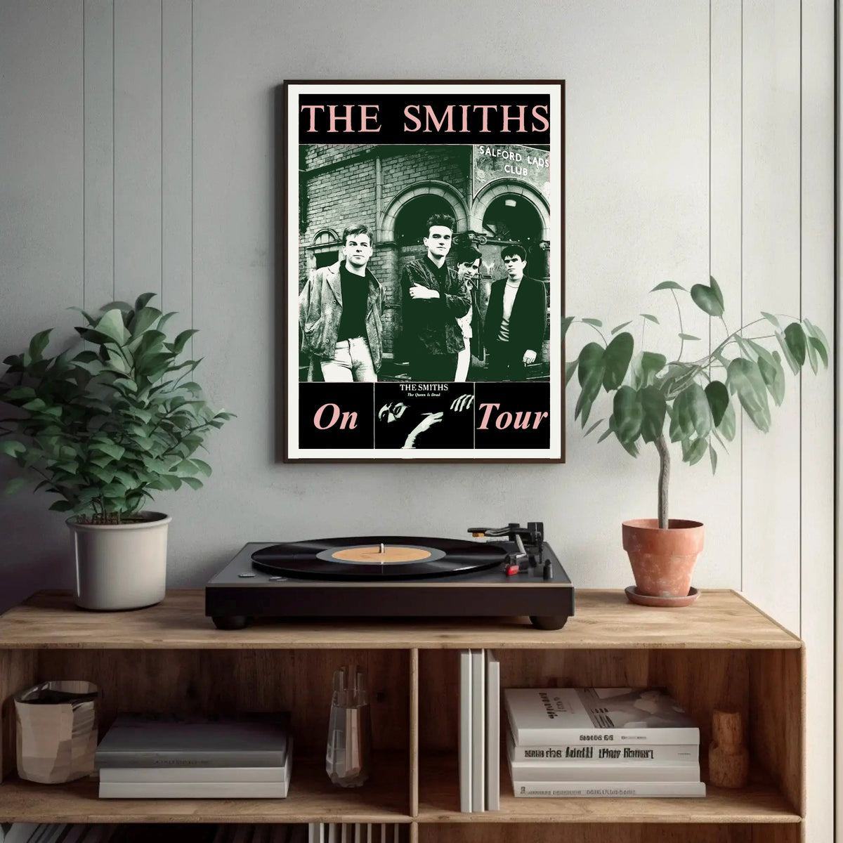 The Smiths on Tour Paper Poster