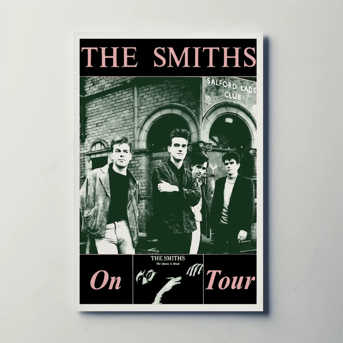 The Smiths on Tour Paper Poster