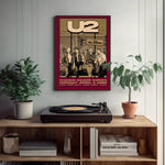 U2 Madison Square Garden Paper Poster