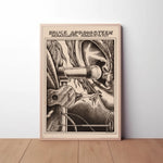 Bruce Springsteen Armadillo Paper Poster