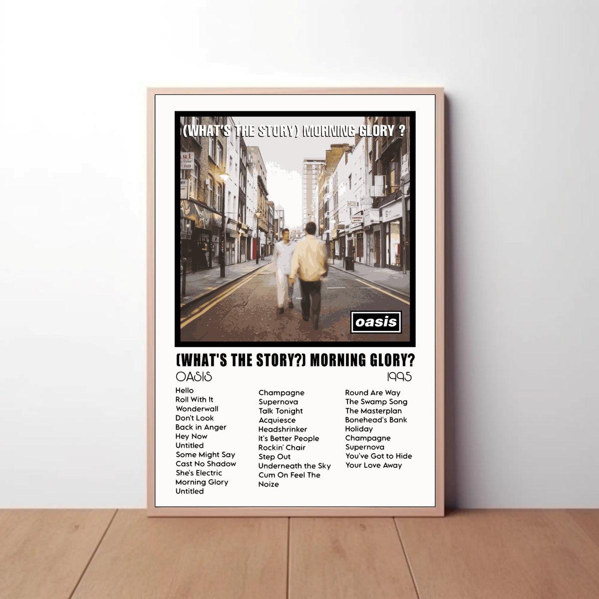 Oasis What's The Story Morning Glory Paper Poster