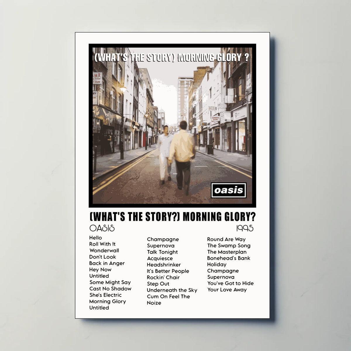 Oasis What's The Story Morning Glory Paper Poster