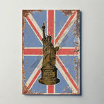 Save Liberty is your Trophy Metal Sign