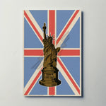 Save Liberty is your Trophy Metal Sign