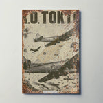 K.O. Tokyo Metal Sign