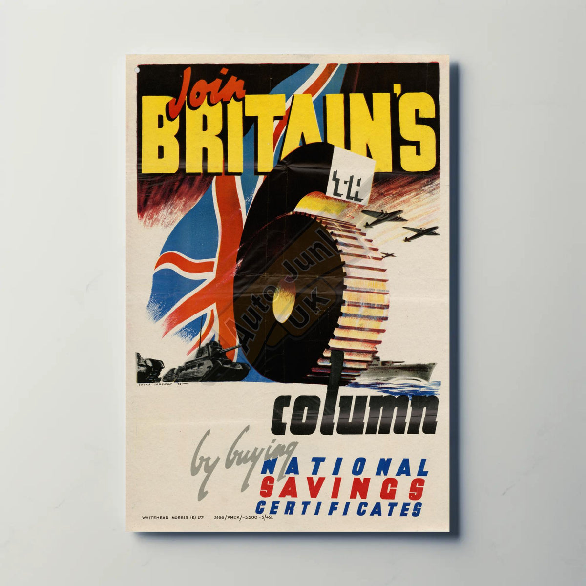 Join Britain's 6th Column Metal Sign