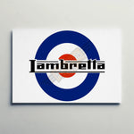 Lambretta Paper Poster