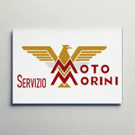 Moto Morini Paper Poster