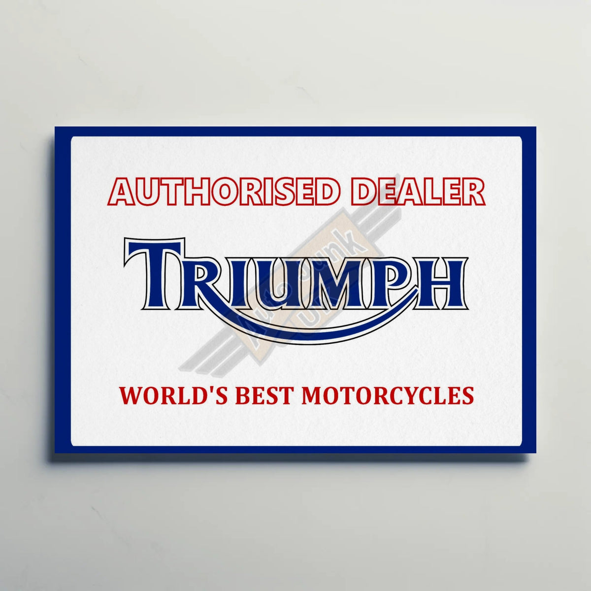 Triumph Dealer Paper Poster