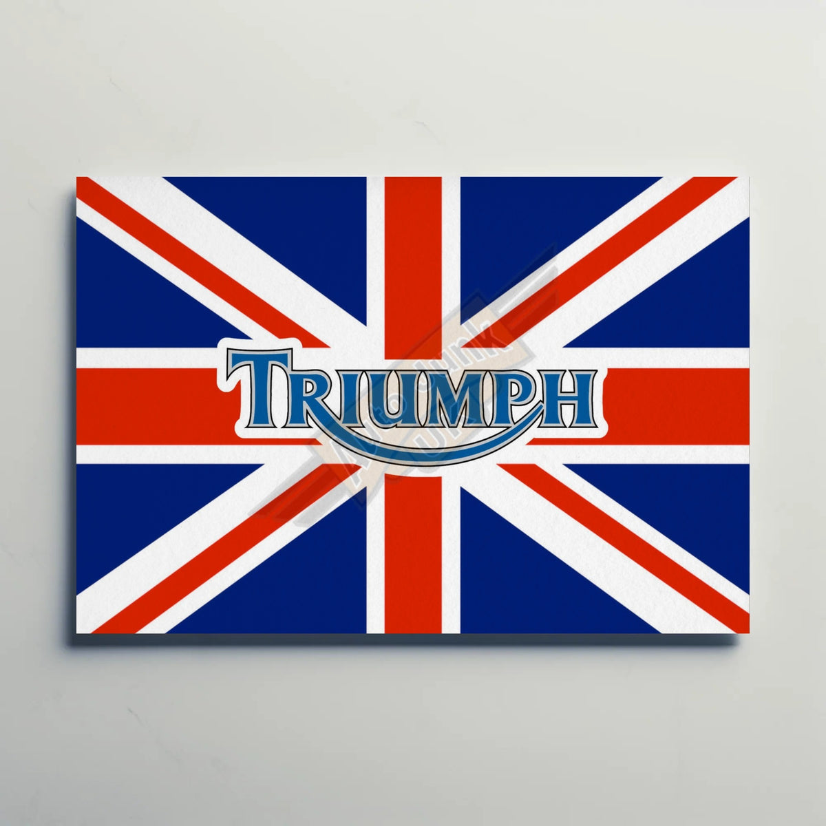 Triumph Union Jack Paper Poster