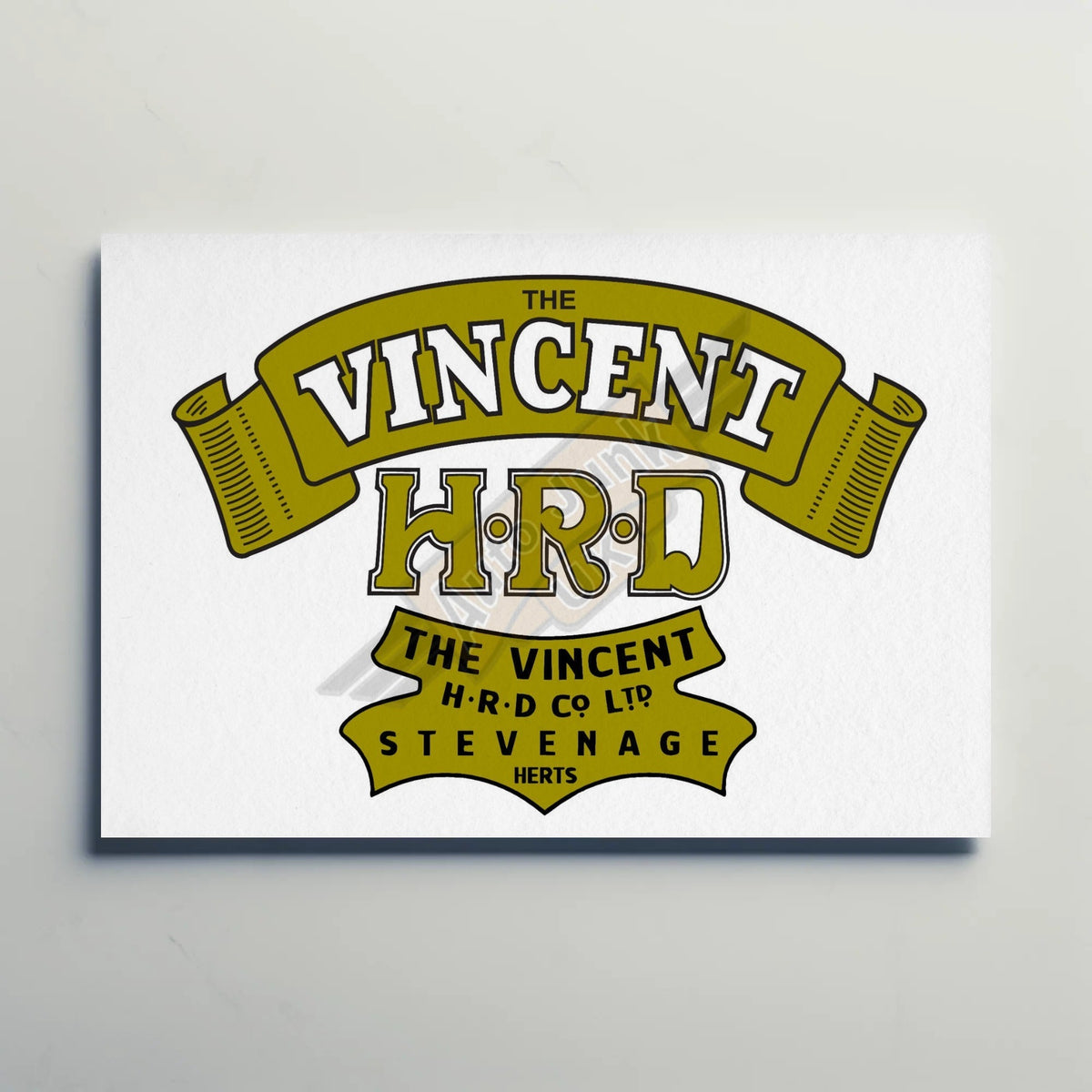 Vincent Motorcycles Paper Poster