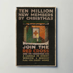 Join The Red Cross Metal Sign