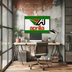 Aprilia Paper Poster