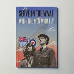 Serve in the WAAF Metal Sign