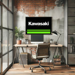 Kawasaki Paper Poster
