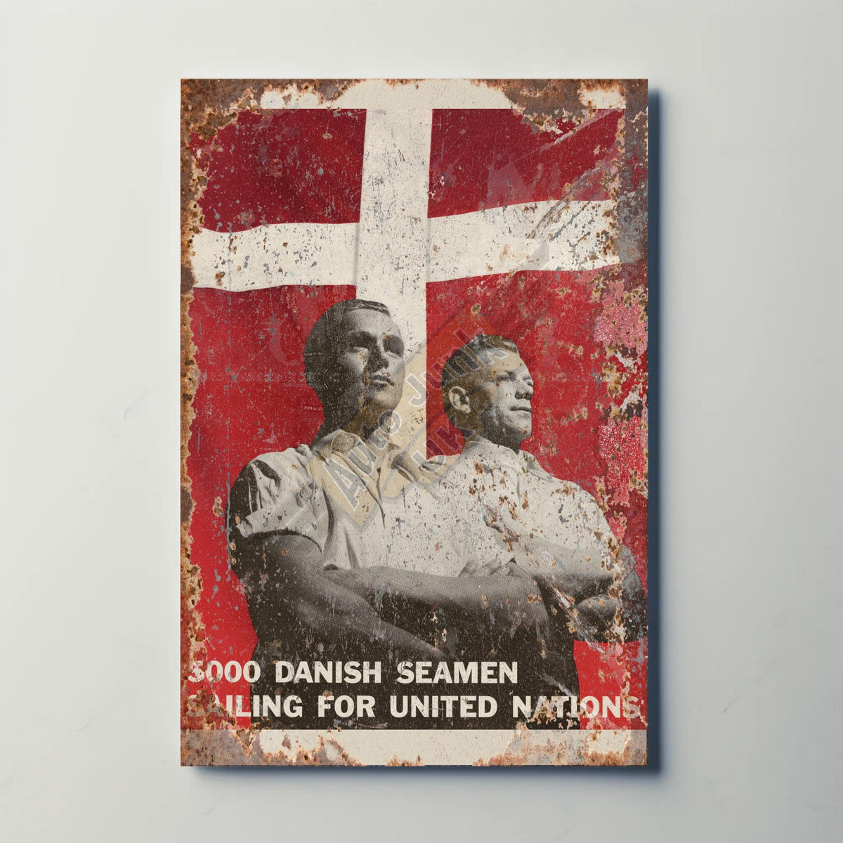 Danish Seamen Metal Sign