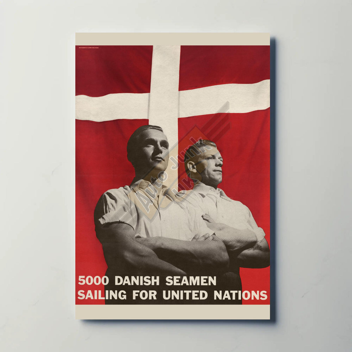 Danish Seamen Metal Sign