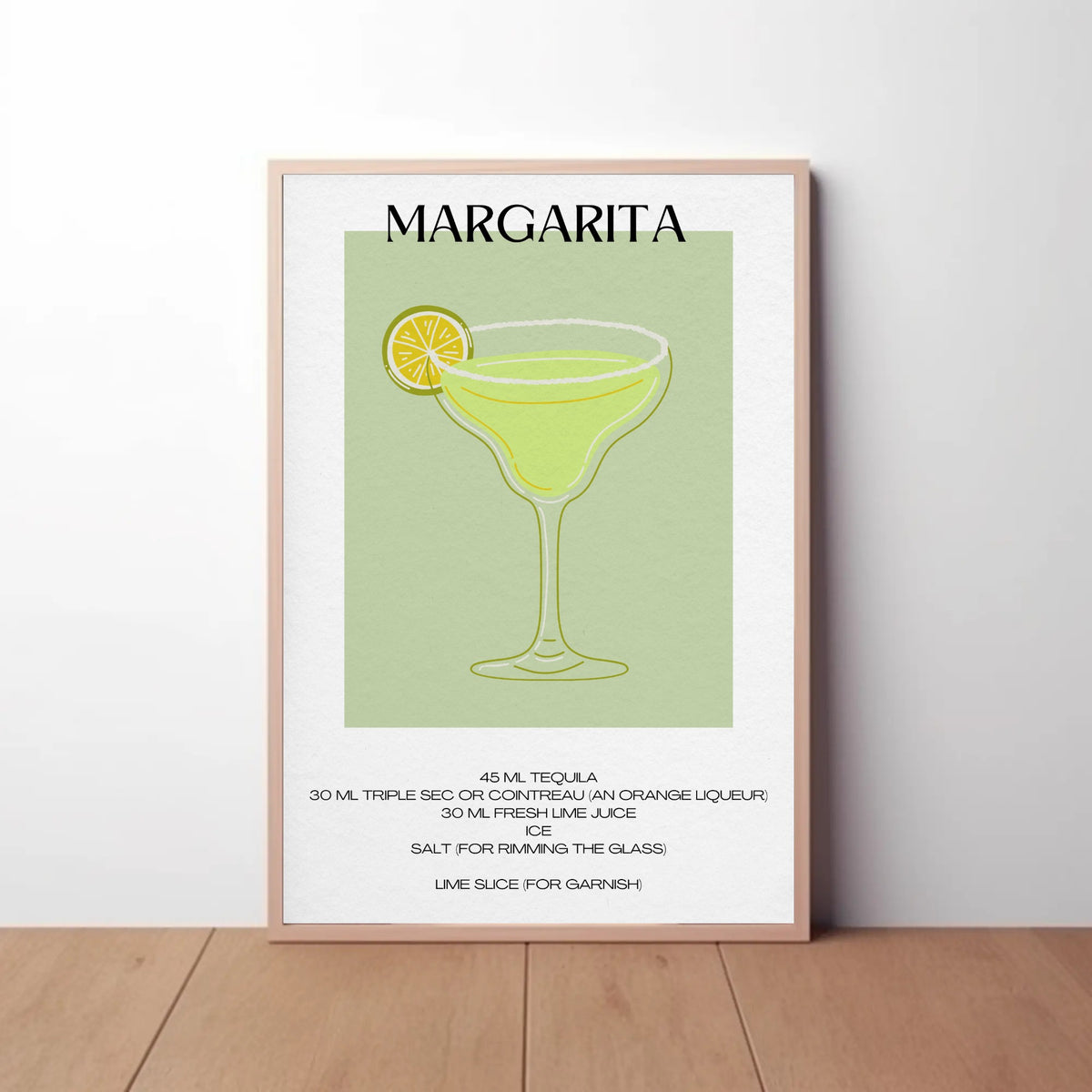 Margarita Paper Poster