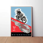 Royal Enfield Motorcycles Paper Poster