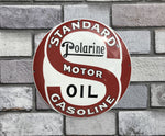 Standard Polarine Enamel Sign