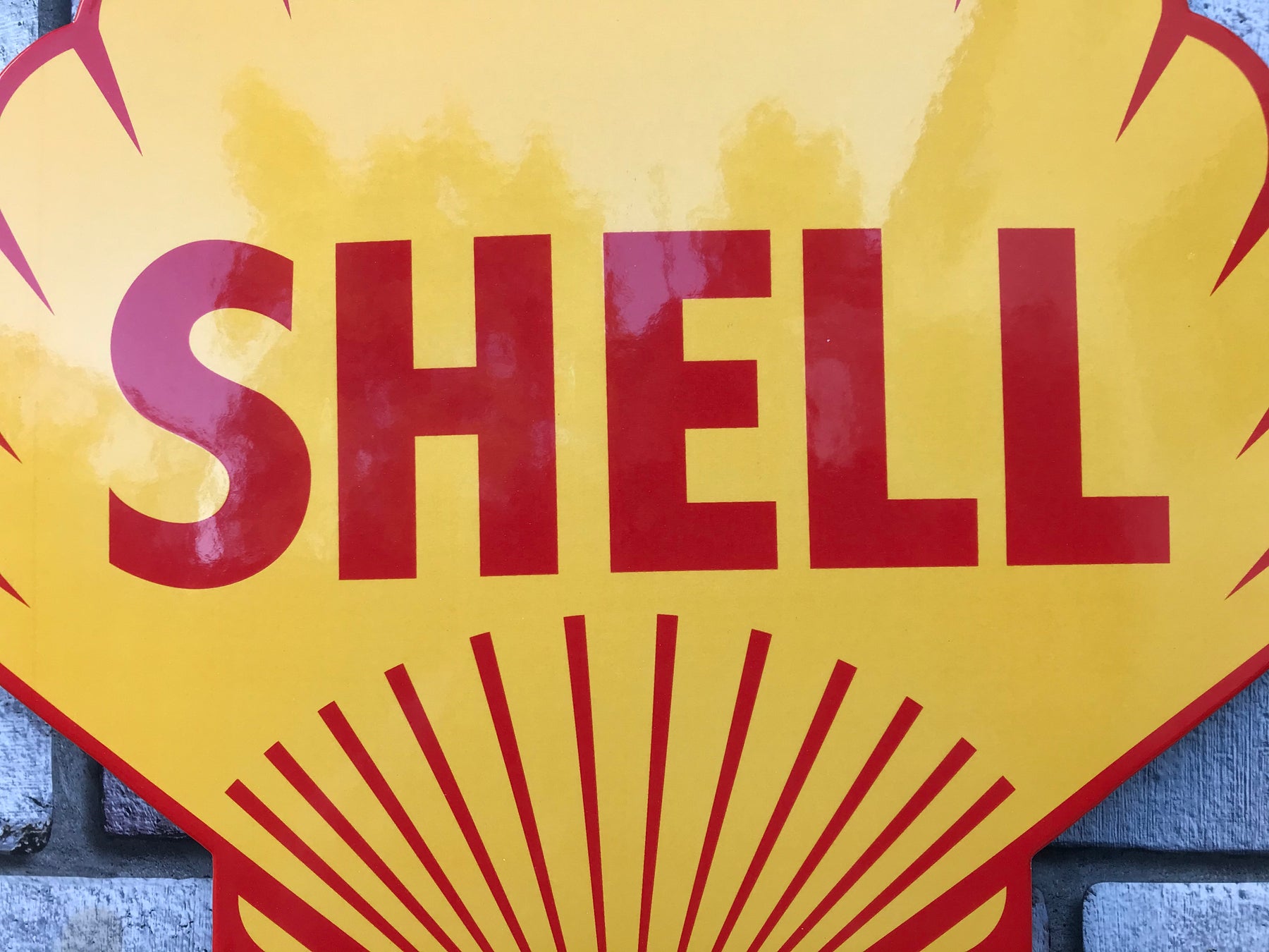 Shell Enamel Sign– Auto Junk UK Ltd