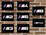 BMW M Car Metal Sign