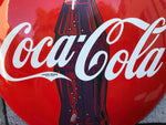 Coca Cola Enamel Sign