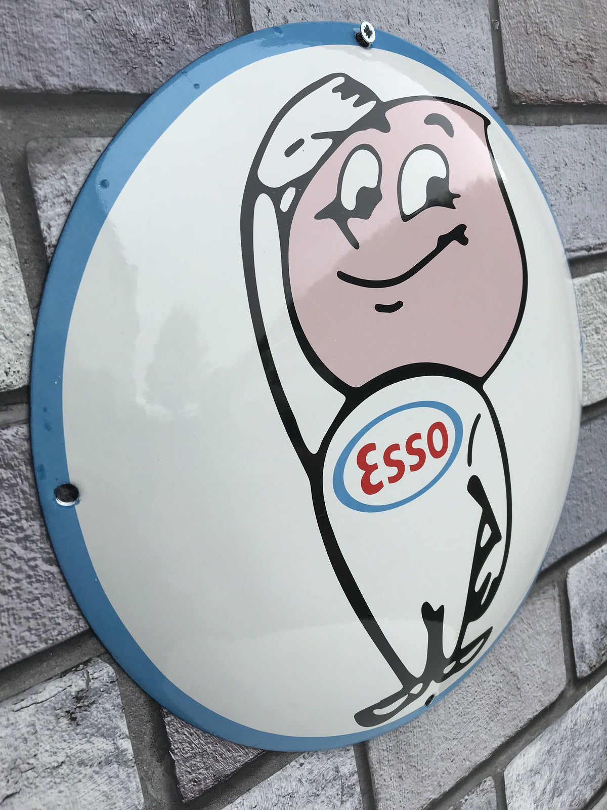 Esso Enamel Sign