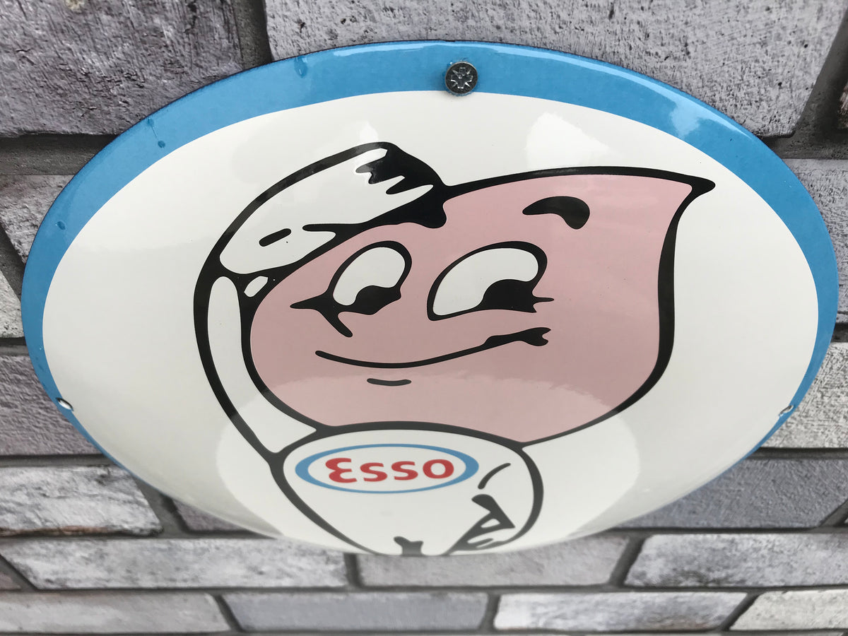 Esso Enamel Sign