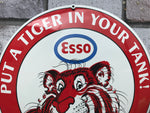 Esso Tiger Enamel Sign
