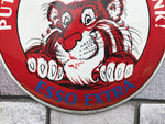 Esso Tiger Enamel Sign