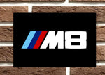 BMW M Car Metal Sign