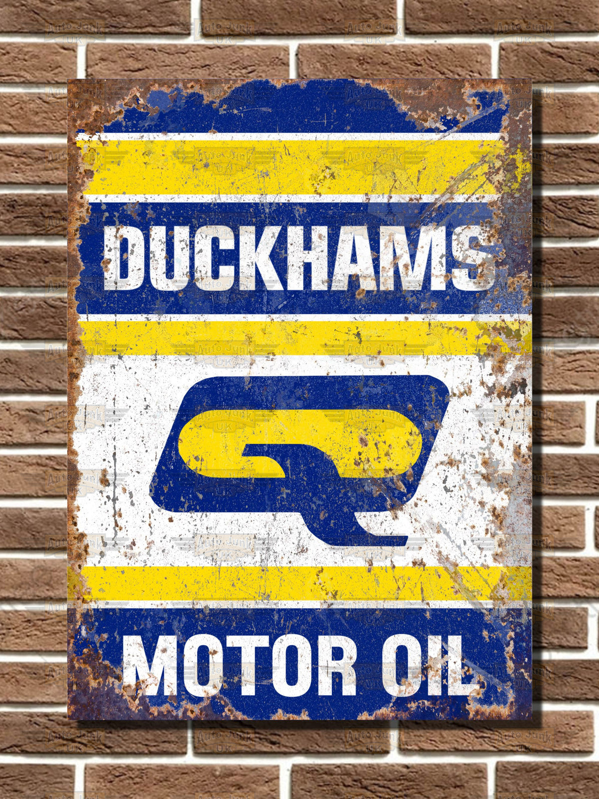 Duckhams Motor Oil Metal Sign