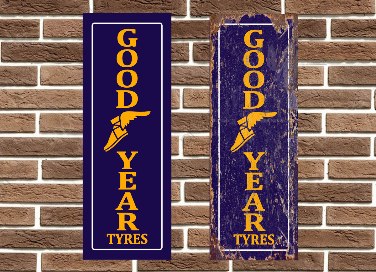 Goodyear Metal Sign