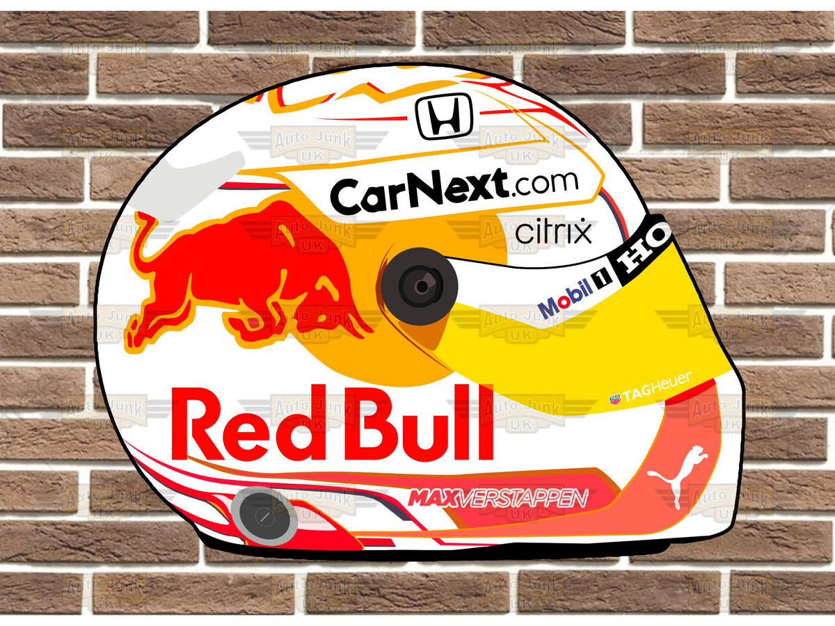 Max Verstappen 2021 Replica Helmet Wall Plaque