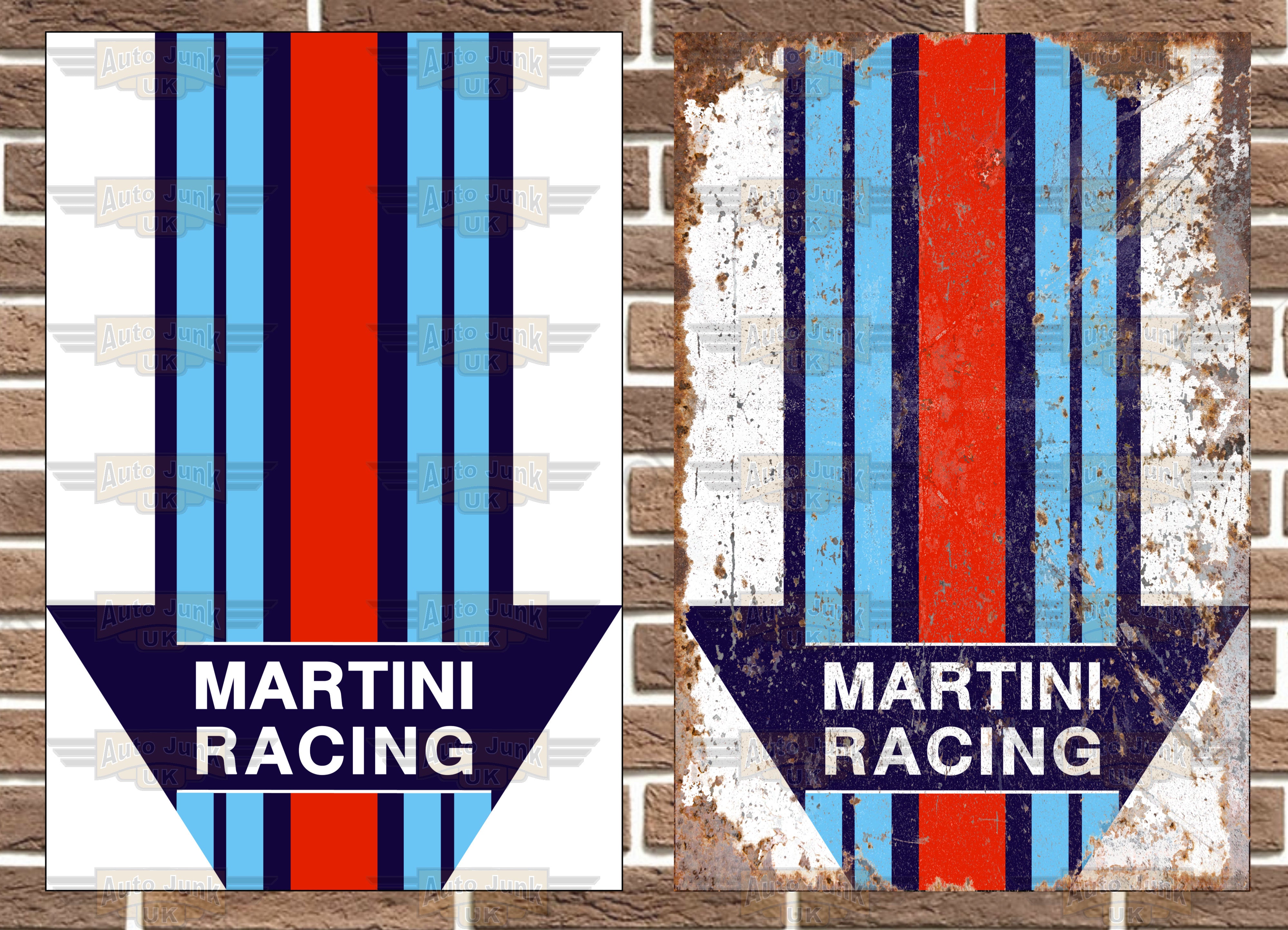 Martini Racing Metal Sign– Auto Junk UK Ltd