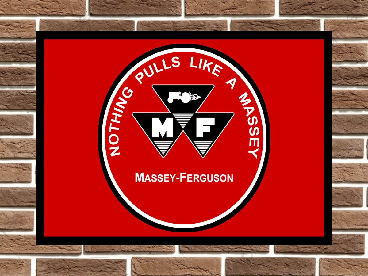 Massey Ferguson Tractors Metal Sign