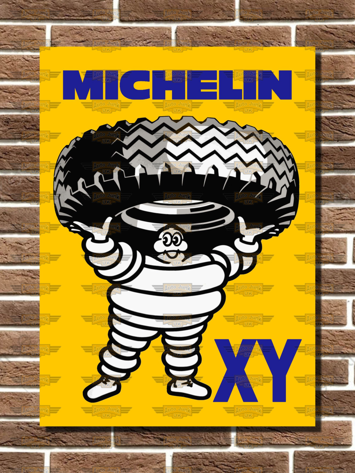 Michelin XY Metal Sign
