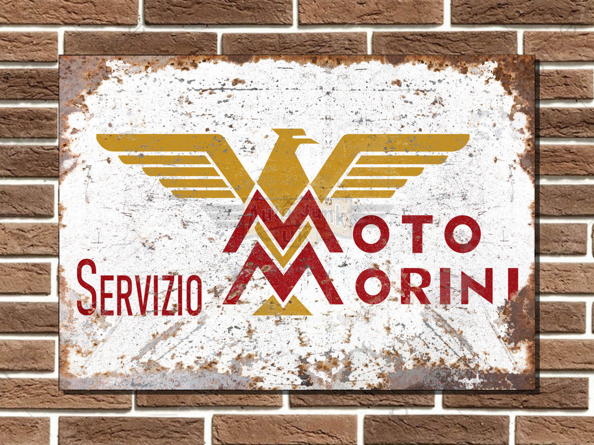 Moto Morini Service Metal Sign