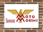 Moto Morini Service Metal Sign