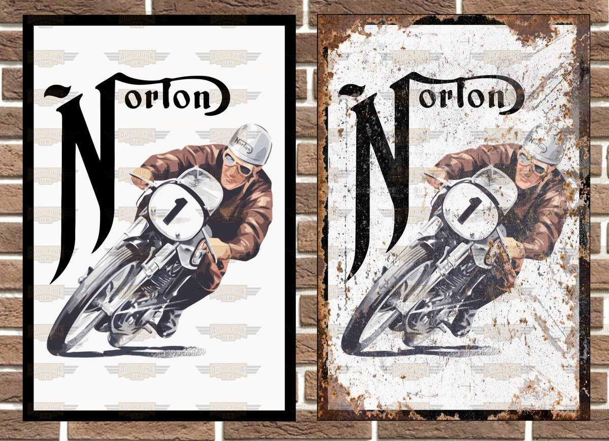 Norton Metal Sign