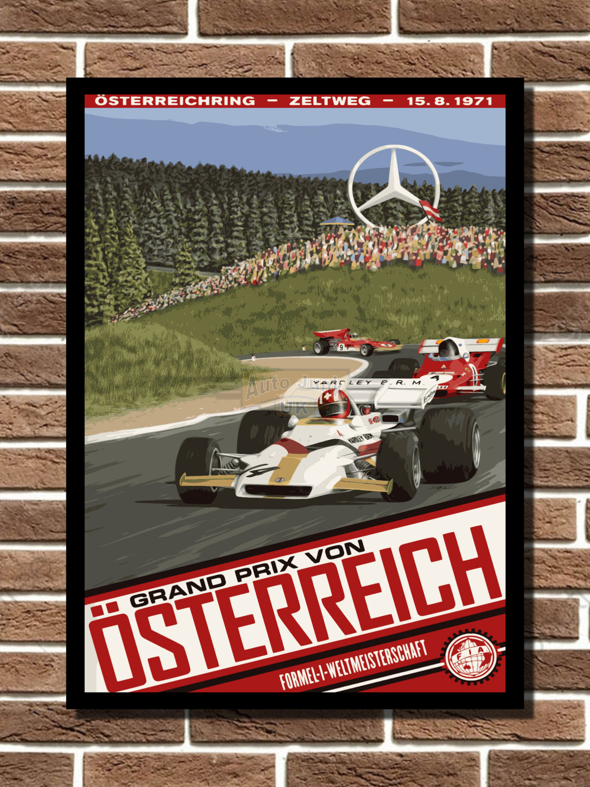 Osterreichring Grand Prix Metal Sign