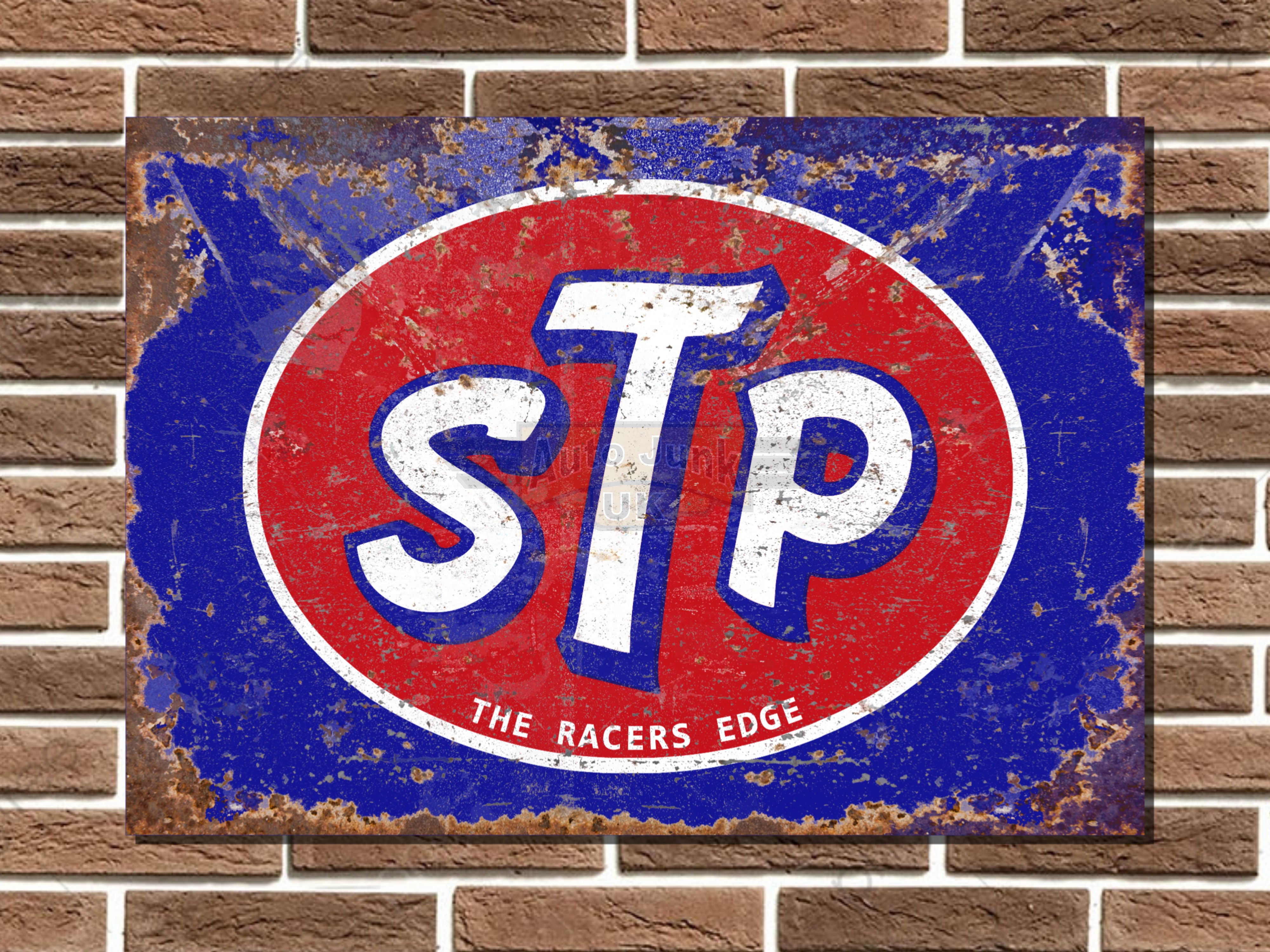 Stp Sign Exploding STP Metal Sign– Auto Junk UK Ltd