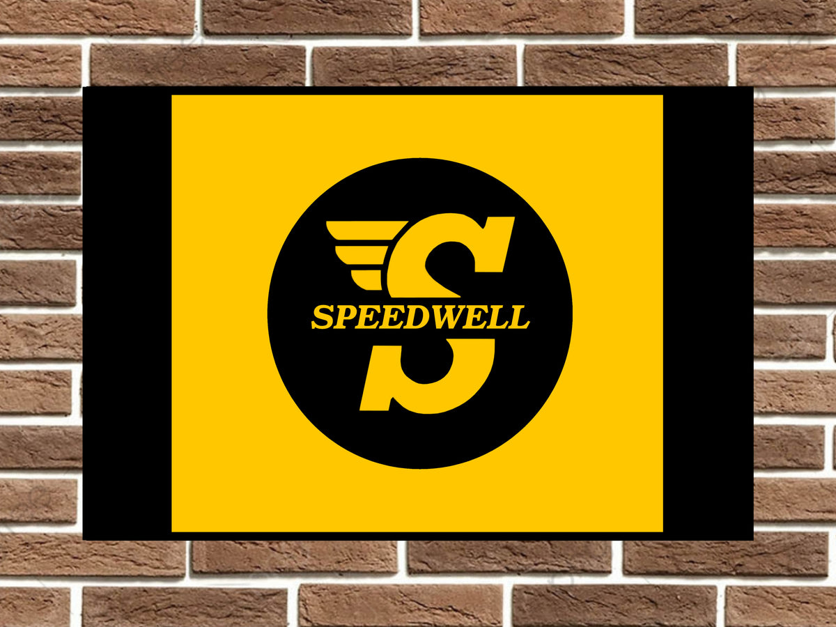 Speedwell Metal Sign
