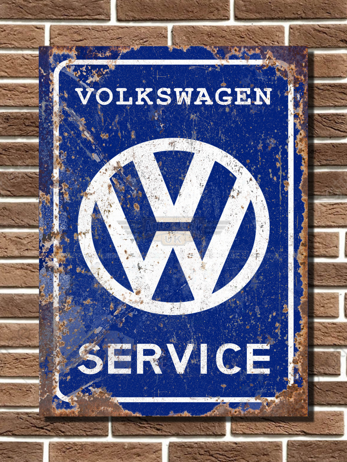 Volkswagen Service Metal Sign