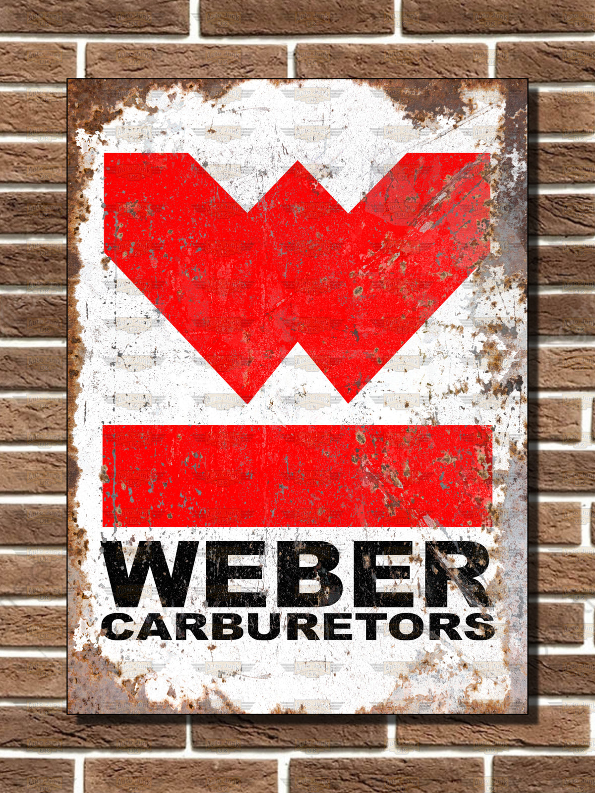 Weber Carburettors Metal Sign