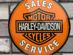 Harley Davidson Enamel Sign